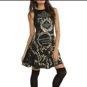 Harry Potter Marauders Map Dress